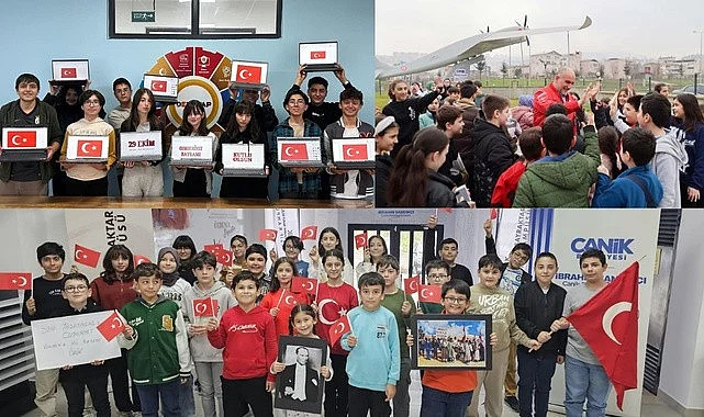 Samsun Canik İlçesi'nde 29 Ekim Cumhuriyet Bayramı Coşkusu