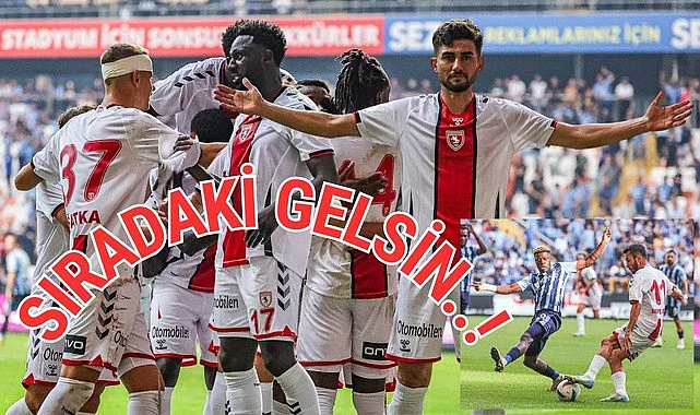 Samsunspor Adana'da uzatmalarda güldü 3-1