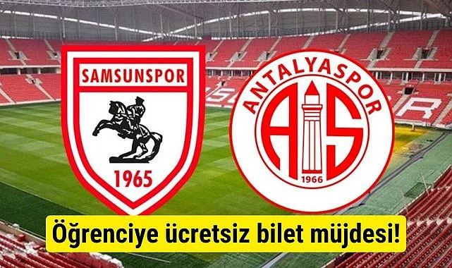 Samsunspor Antalyaspor maçının biletleri satışa çıktı 