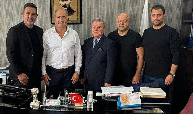 Samsunspor'dan Hasan Özbulut'a hayırlı olsun ziyareti