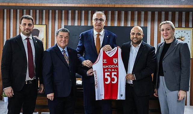 Samsunspor'dan TVF Başkanı Üstündağ'a ziyaret