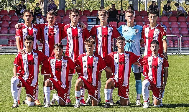 Samsunspor U16 Tokat Belediye Plevnespor'u 5-0 mağlup etti