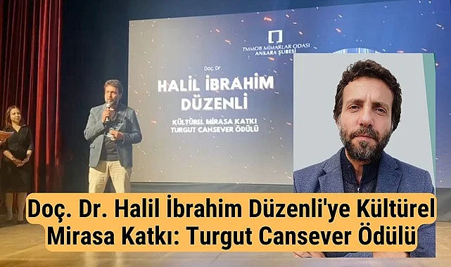 SAMÜ'den Halil İbrahim Düzenli'ye Kültürel Mirasa Katkı Ödülü