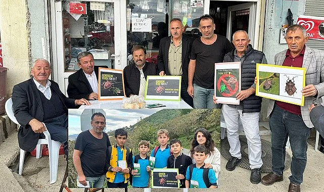 Tarım Danışmanları Ayvacık'ta Kahverengi Kokarca ile Mücadele Ediyor!