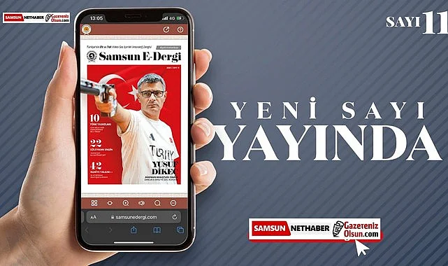 Yusuf Dikeç ve Türk Yıldızları Samsun E Dergi'de