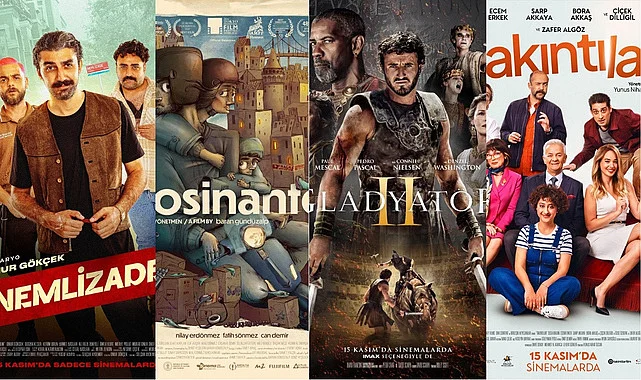 15 Kasım Cuma Vizyona Girecek Filmler - Vizyondaki filmler
