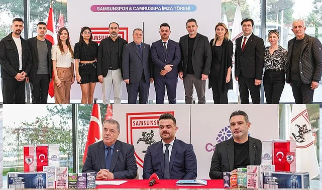 Samsunspor ile Alin Biyoteknoloji firması arasında sponsorluk anlaşması