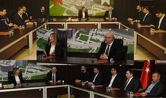 ASKON Samsun Şube Başkanı Doğru'dan Rektör Aydın'a Ziyaret