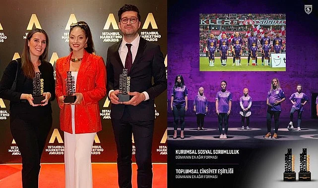 Hayata geçirdiği projeleriyle Samsunspor’a 3 Ödül Daha