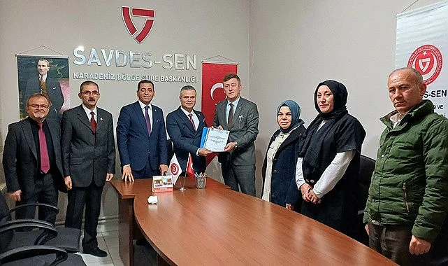 İYİ Parti'den Savdes-Sen'e Ziyaret