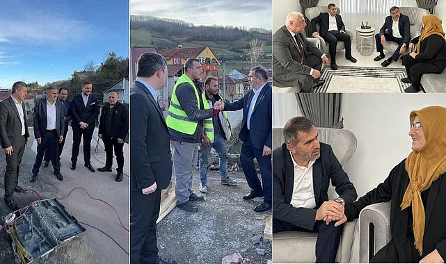 MHP Samsun'dan Kıbrıs Gazisi Baki Bolat'ın Ailesine Vefa Ziyareti