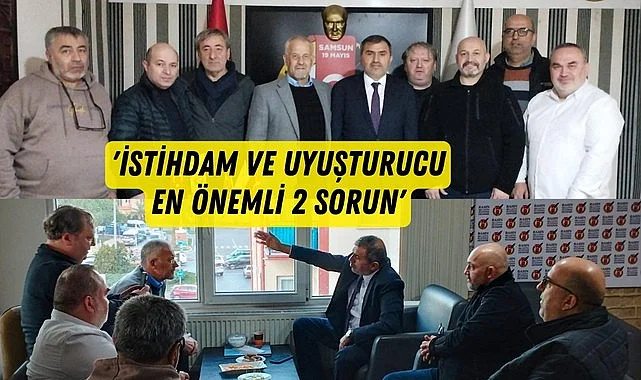 MHP Samsun İl Başkanı Mucur 19 Mayıs Gazeteciler Cemiyeti'nde