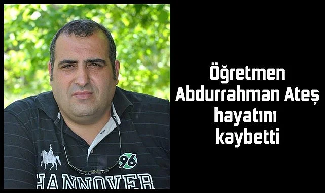 Samsun'da eğitim camiası yasta: Abdurrahman Ateş vefat etti