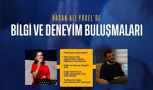 Atakum'da Bilgi ve Deneyim Buluşmalarında Türk İşaret Dili ele alınacak