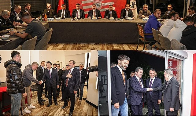 Samsun Protokolü Samsunspor için bir araya geldi