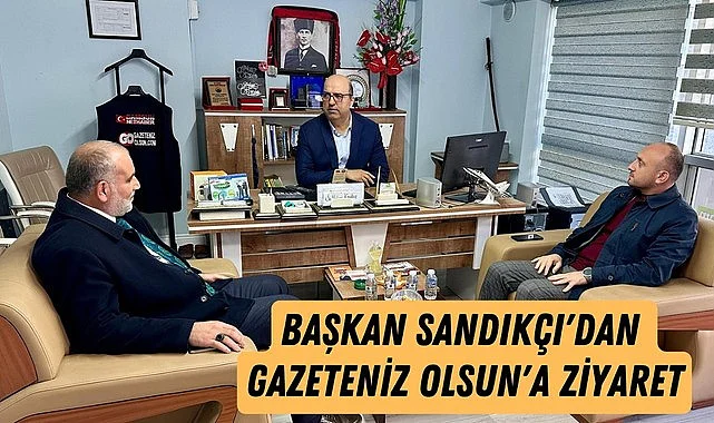 Başkan Sandıkçı'dan Samsun Net Haber Gazeteniz Olsun'a Ziyaret