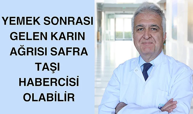 Yemek sonrası gelen karın ağrısı safra taşı habercisi olabilir