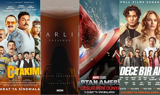 14 Şubat Cuma Sevgililer Günü Vizyondaki Filmler