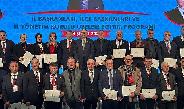 MHP Samsun Heyeti Eğitim Programına Katıldı