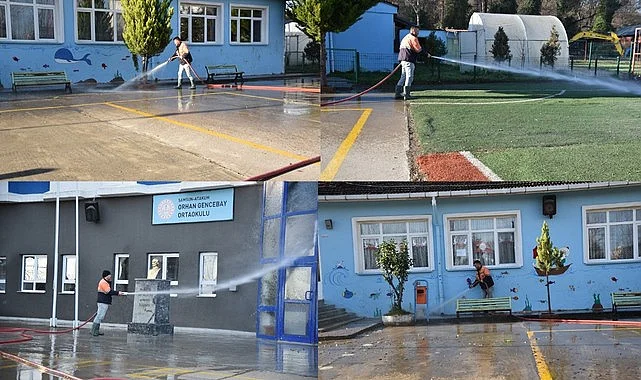 Samsun'da okullar ikinci yarıya hazır