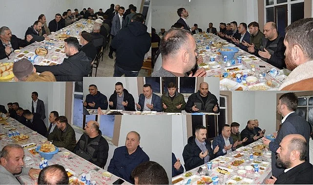 Ekinpınarı Mahallesi Muhtarı Samet Dağlıer'den iftar