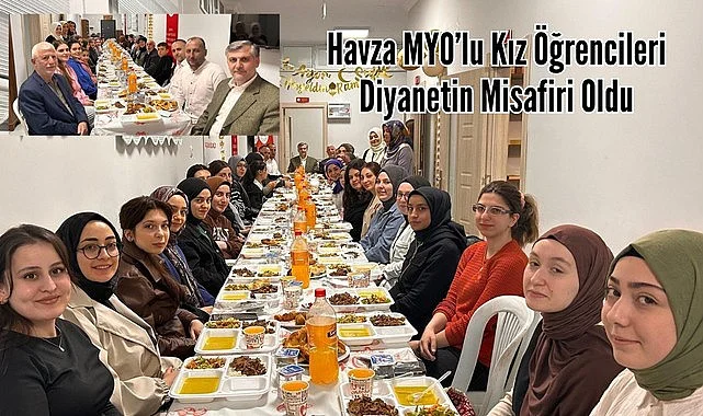 Havza MYO’lu Kız Öğrencileri Diyanetin Misafiri Oldu
