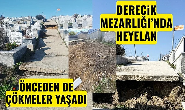 Samsun'da Derecik Mezarlığı Neden Çöküyor? Büyükşehir Belediyesi'nden açıklama var!