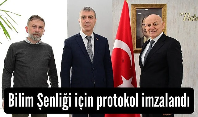 Terme'de Bilim Şenliği için protokol imzalandı