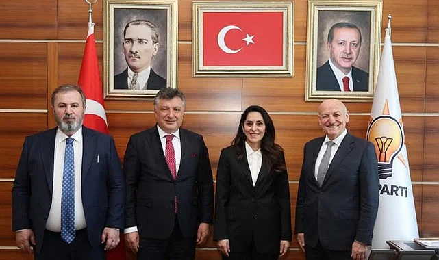 Terme heyetinden Sevilay Tuncer ve Yaşar Baş'a ziyaret