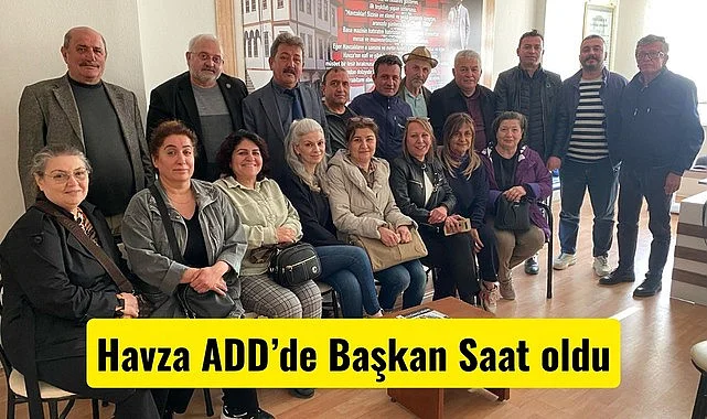Ali Saat Havza Atatürkçü Düşünce Derneği'nin başkanı oldu