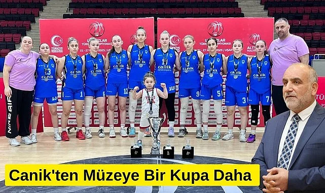 Canik Belediyespor Kulübü U14 Kız Basketbol Takımı Türkiye ikincisi oldu