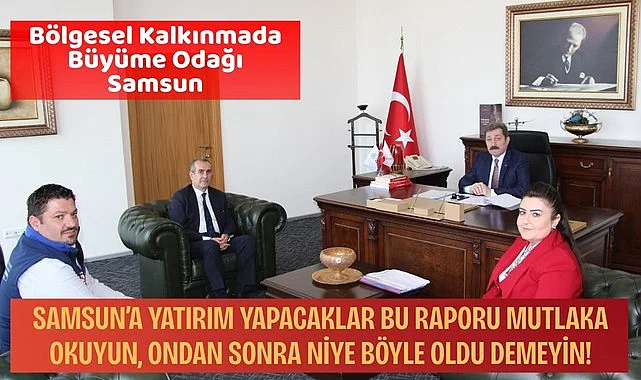 OKA Samsun'un 10 yıllık gelişim senaryosu raporunu açıkladı 