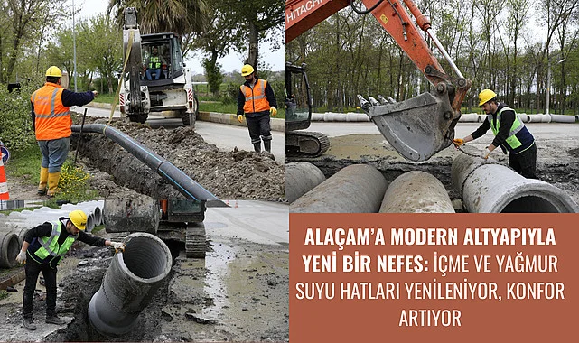 Alaçam'a modern altyapıyla yeni bir nefes