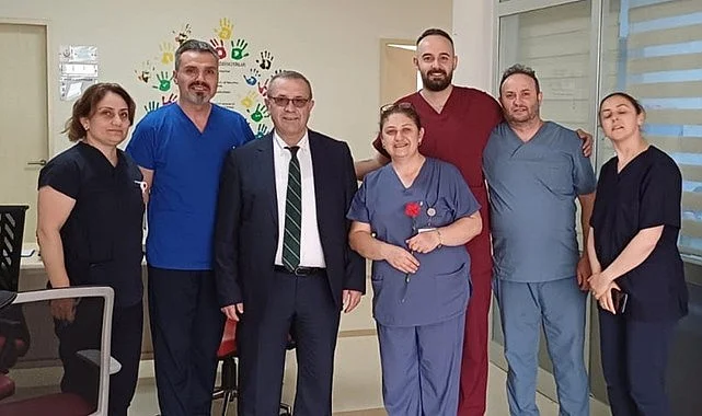 Yeni Sendika Samsun Şubesi'nden Hemşireler Haftası Ziyareti