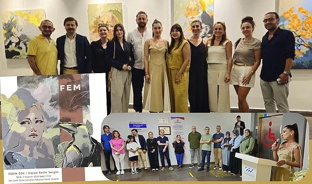 Didem Öge’nin İlk Kişisel Resim Sergisi FEM Açıldı
