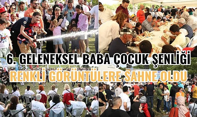 Samsun'da babalar ve çocuklar şenlikte buluştu