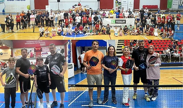 Samsun spor haberleri - Aile Pickleball Şampiyonasına Yoğun ilgi