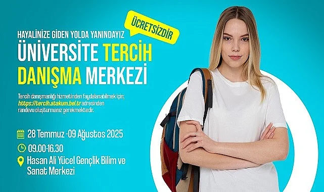 Atakum Belediyesinden üniversite hayali kuran gençlere tercih desteği