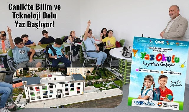 Canik'te Bilim ve Teknoloji Dolu Yaz Başlıyor!