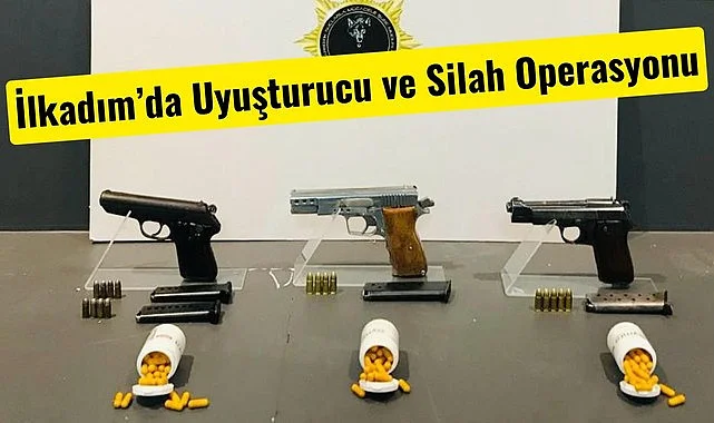 Samsun'da Uyuşturucu ve Silah Operasyonu