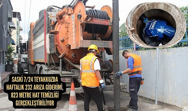 SASKİ hızlı ve kalıcı çözümler üretmeye devam ediyor