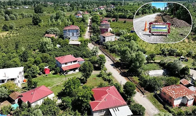 Terme İlçesi'nde Mahallelerde Doğalgaz Ağı Genişliyor