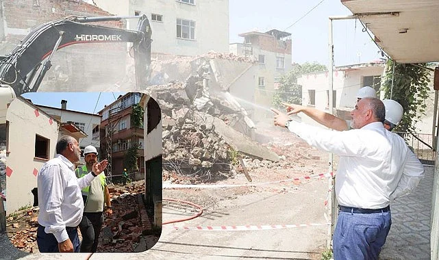 Canik'te Depreme Dayanıksız 741 Bina Yıkılıyor