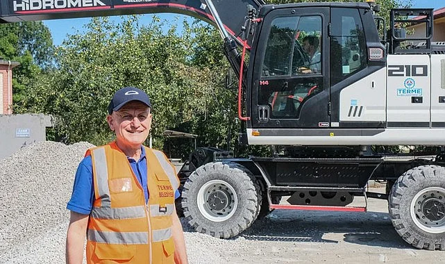 Terme'ye 10 Milyonluk İş Makinesi Yatırımı