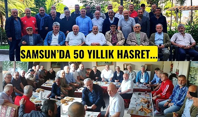 Samsun'da 50 Yıllık Hasret Gözyaşlarıyla Son Buldu