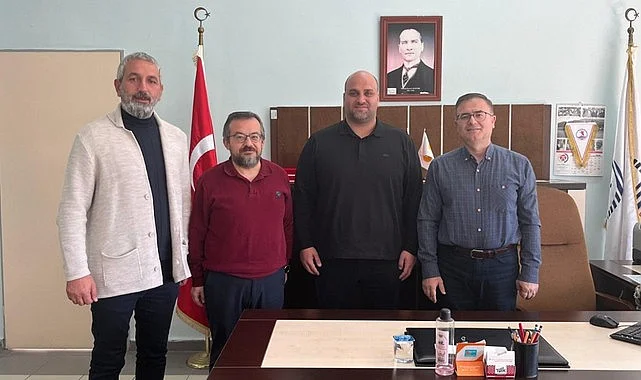 MHP Havza İlçe Başkanı Yüksel’den Havza MYO’ya ziyaret