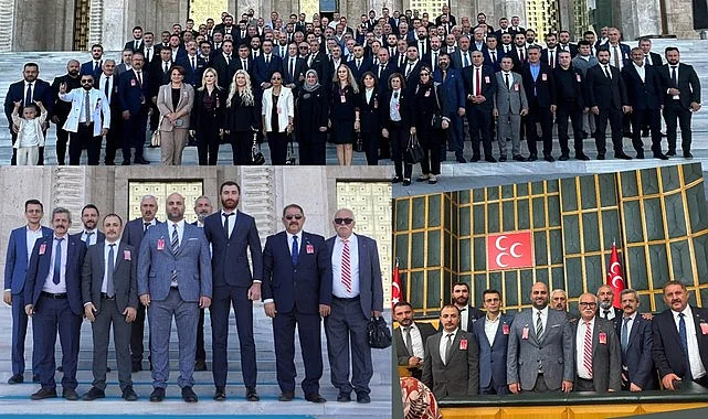 MHP Havza Teşkilatı MHP TBMM Gurup Toplantısına Katıldı