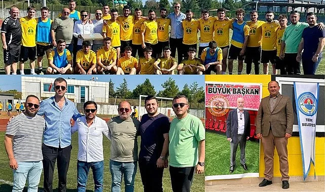 Terme'de başkan adayı Recep Yılmaz’dan Termespor’a Tatlı Ziyaret