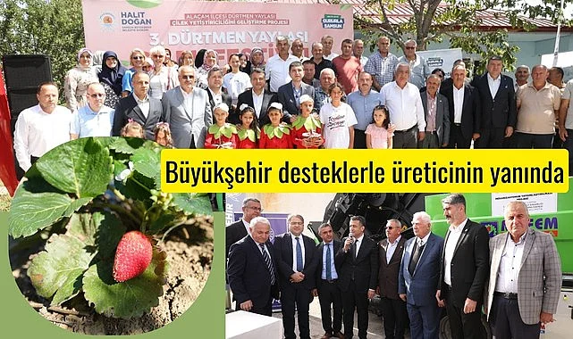 SAMSUN BÜYÜKŞEHİR BELEDİYESİ DESTEKLİYOR KIRSAL KALKINMA GÜÇLENİYOR