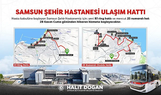 Toplu Taşımayla Şehir Hastanesi'ne Ulaşım Hazırlıkları Tamamlandı